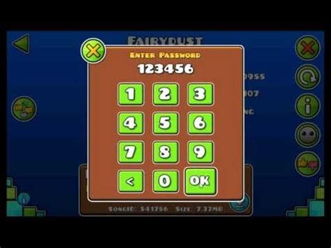 geometry dash change password